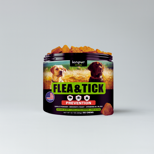 Natural Flea & Tick Support Chews for Dogs | Skin & Coat Health